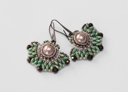 Art deco náušnice,