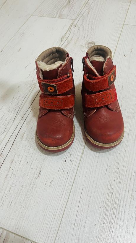 Kožené topánky na zimu lasocki 24, lasocki,24