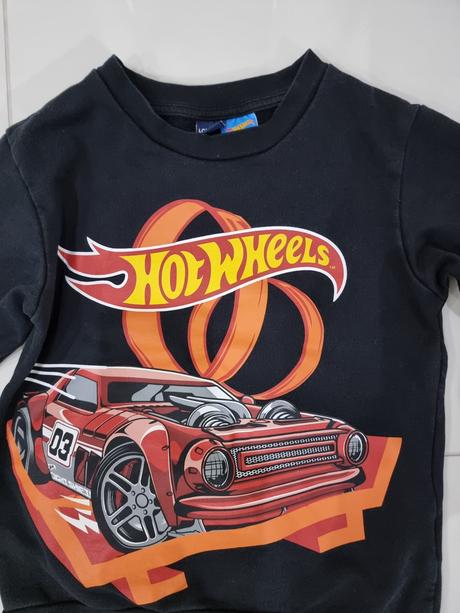 Predám mikinu hot wheels, 128