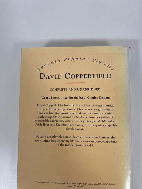 Charles dickes - david copperfield, 