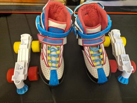 Nastaviteľné korčule 2v1 worker farveo 33-36, 36