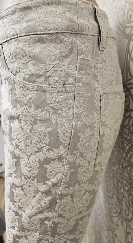 Vzorované nohavice, bonprix,36