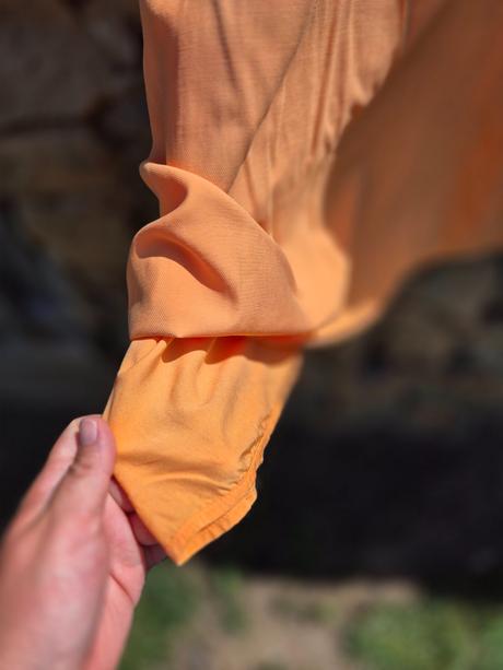 Oranžová midi sukňa comma, xs