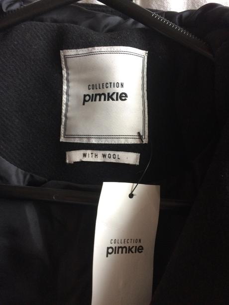 Pimkie vlnený kabát s kapucňou vel.s, pimkie,s