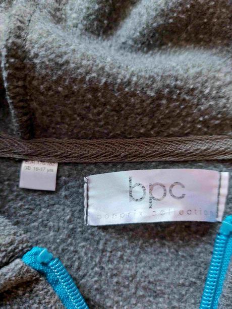 Mikina šedá, bonprix,182