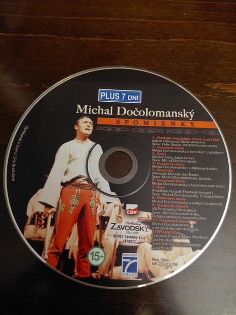 Cd michal docolomansky - spomienky, 