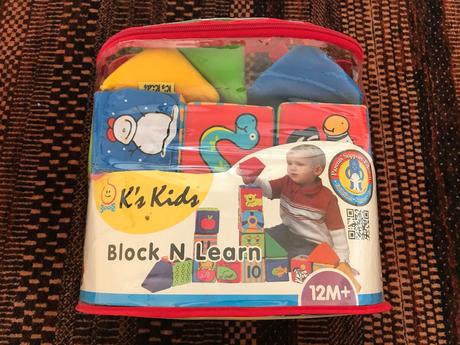 Kids kids - textilné kocky,