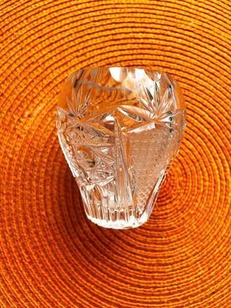 Mini kryštálová váza,