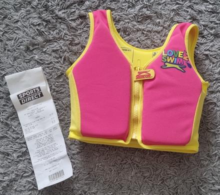 Nová detská vesta na kúpanie, 