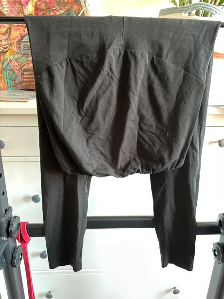 Čierne tehotenské legíny calzedonia, calzedonia,m