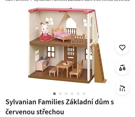 Silvanian family domček, auto, figurky, zariadenie,