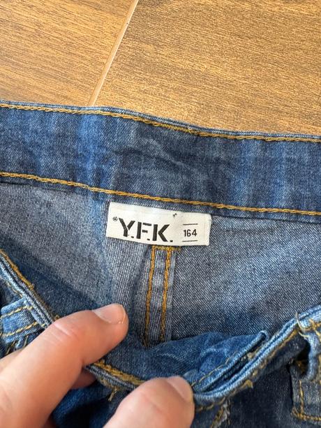 Rifle modré klasické, 164