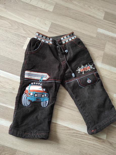 Zateplene nohavice velkost 92, 92