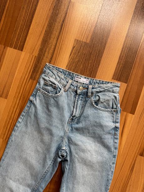 Bershka mom fit jeans, bershka,32
