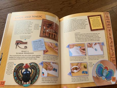 Kreatívny zošit starovekí egypťania, 