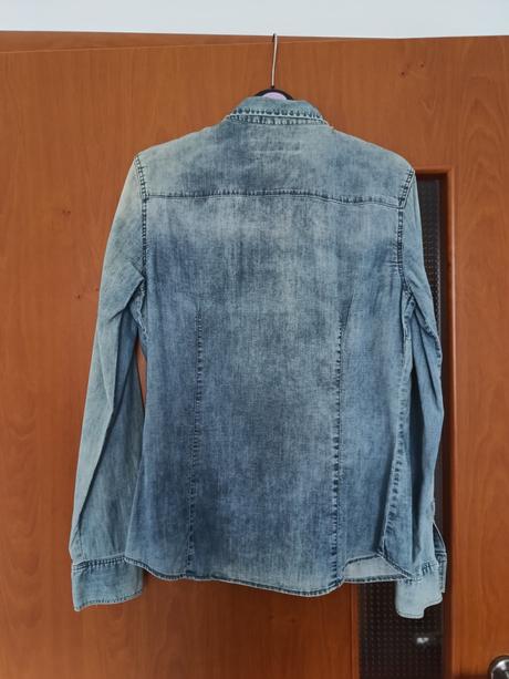Košeľa džínsová, zara,m