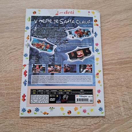 Dvd v meste je santa klaus,