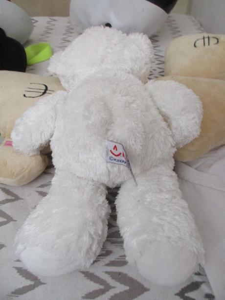 Plysak macko +gratis mojko, 