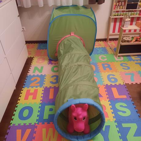 Detský stan s tunelom ikea, 