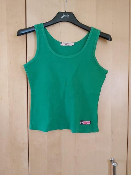 Dievčenský top zelený č.158, 164