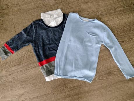 2x elegantný sveter, sinsay,116