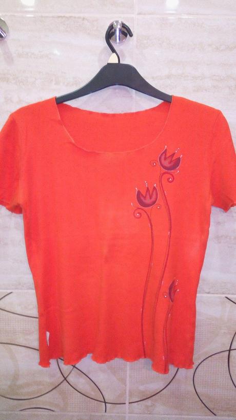 Pestrofarebné tričká s mandalami, l