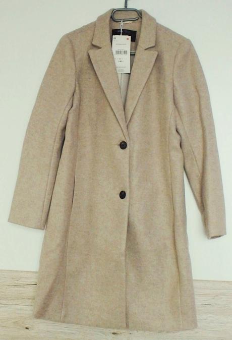 Novy dámsky kabát, sinsay,36