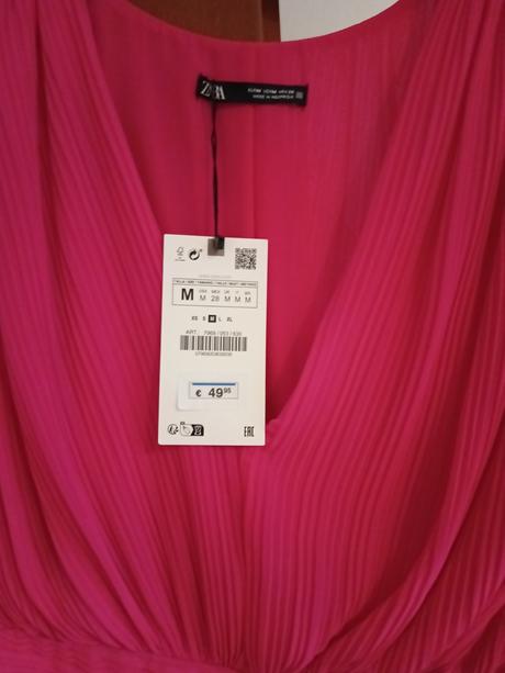Nenosené šaty pc 50 eur, zara,m