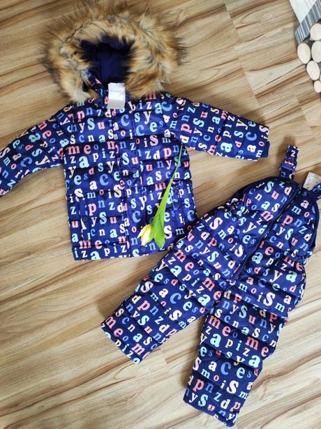 Zimný komplet bunda, otepľovaky a čiapka reserved, reserved,92