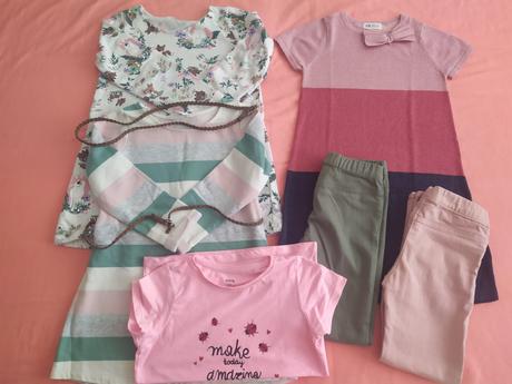 Mix oblečenia pre slečnu 122-128, 122–134