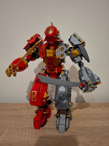 Lego ninjago 71720 robot ohňa a kameňa, 