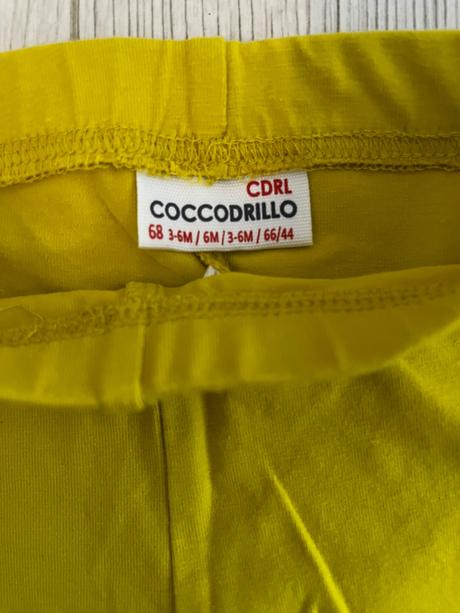 Žlté leginy s maslickami, coccodrillo,68