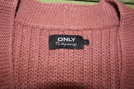 Teplý crop sveter s-l, only,m