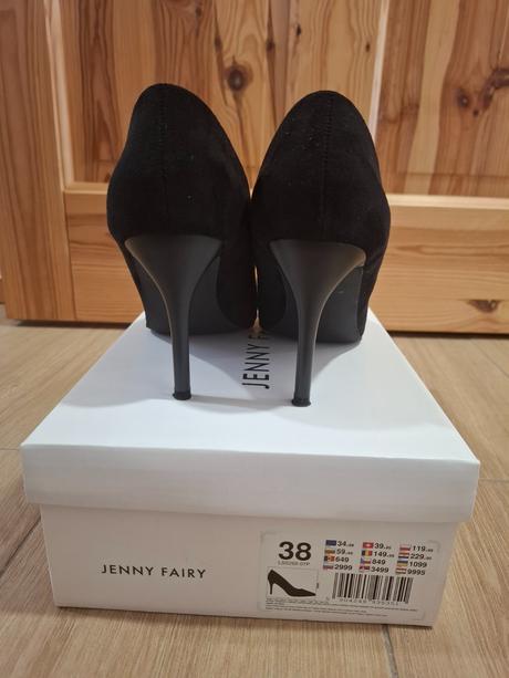 Dámske elegantné lodičky - 3 páry, 38