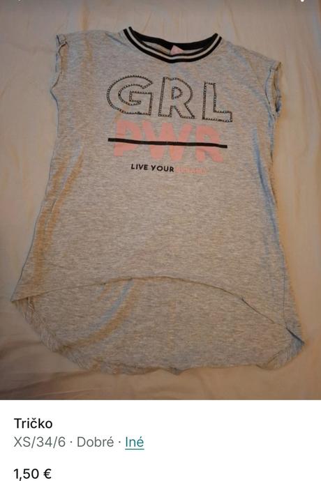 Tričko, 34