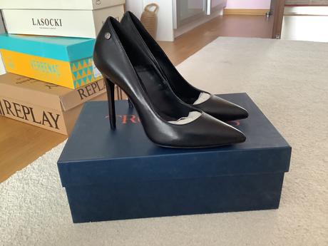 Lodičky trussardi jeans, 38