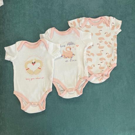 Body s kratkym rukavom, set, kuniboo,50