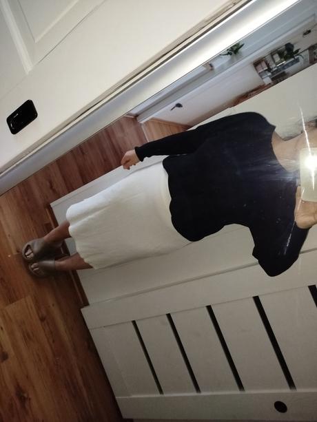 Midi sukňa dvojvrstvova 44/46, xxl