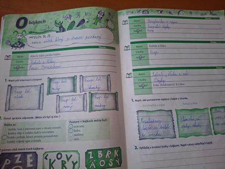 Pracovné zošity a učebnice vypracované,