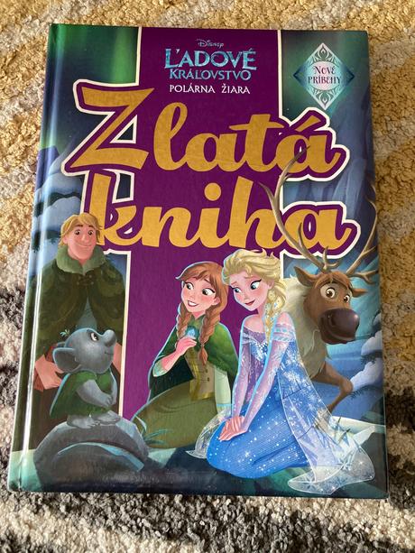 Ľadové kráľovstvo - polárna žiara zlatá kniha, 