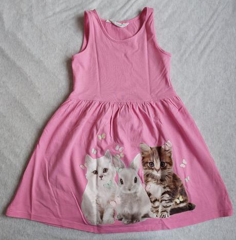 H&m - 12 ks nosenych letnych saticiek, 110