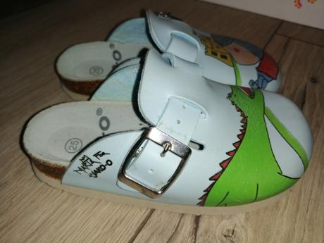 Papučky/šľapky s drakom, jako o, 25