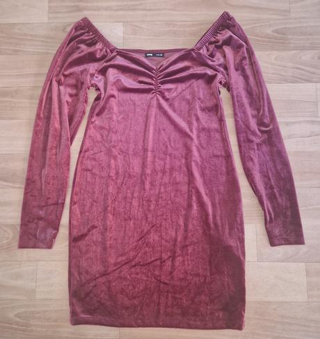Semišové šaty, sinsay,xl