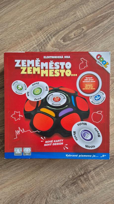 Spoločenská elektronická hra zem mesto,