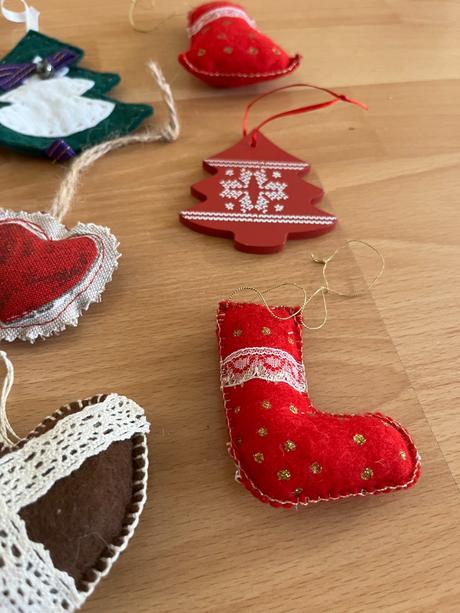 Vianočné ozdoby 8 kusov, 