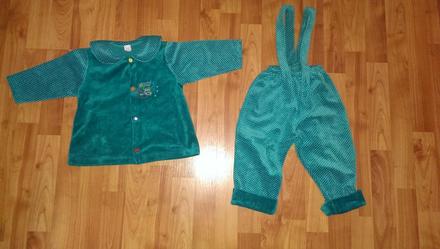 Velúrová súprava, baby,86