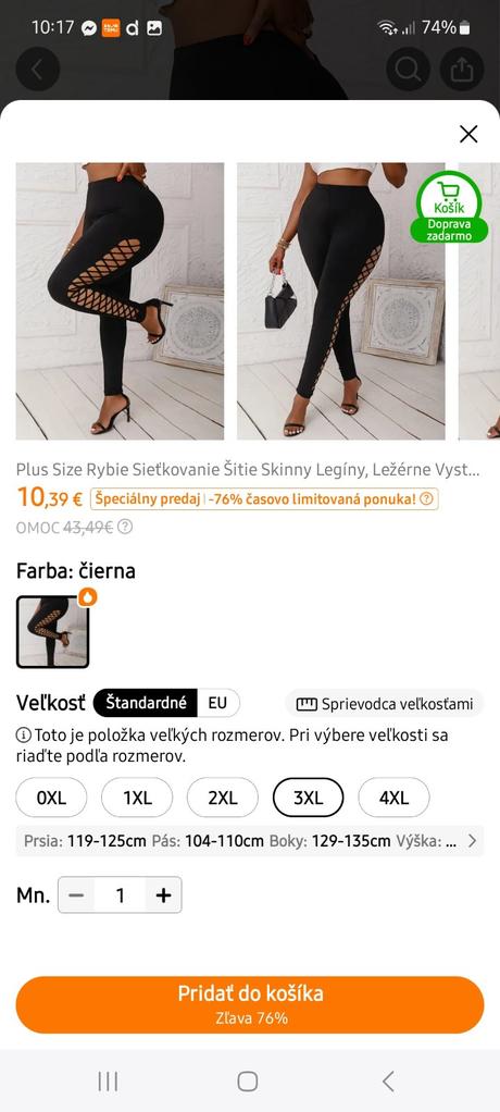 Legíny dierkované, 46 / 48