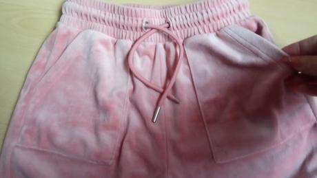 Nohavice na gumu losos farba-140 sedia menšie, dodipetto,134