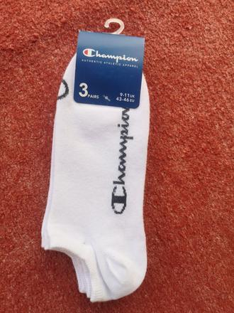 Champion pánske ponožky 3 páry veľkosť 43-46, champion,42 / 44 / 46