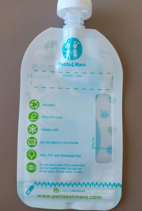 Kapsička na jedlo na opakované použitie, 